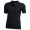 J&N Workwear női galléros póló, fekete XL