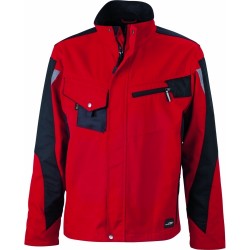 J&N Workwear dzseki, piros XXL
