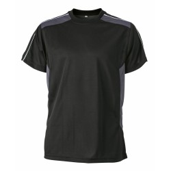 J&N Craftsmen T-Shirt, fekete 3XL
