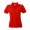 J&N Ladies' Workwear női galléros póló, piros XXL