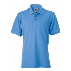 J&N Men's Workwear galléros póló, kék 4XL