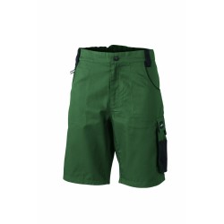 J&N Workwear bermuda nadrág, zöld 54