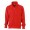 J&N Workwear cipzáras pulóver, piros 3XL