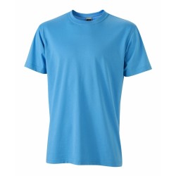 J&N Men's Workwear-T kereknyakú póló, kék L