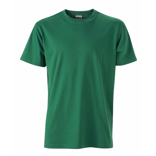 J&N Men's Workwear-T kereknyakú póló, zöld L
