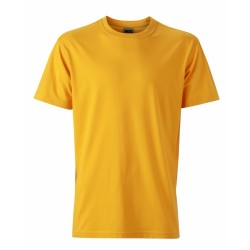 J&N Men's Workwear-T kereknyakú póló, arany 3XL