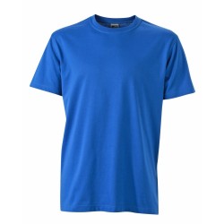 J&N Men's Workwear-T kereknyakú póló, kék L