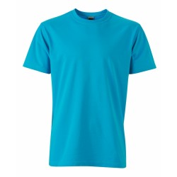 J&N Men's Workwear-T kereknyakú póló, kék S
