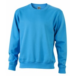 J&N Workwear pulóver, kék 4XL