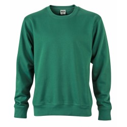 J&N Workwear pulóver, zöld M