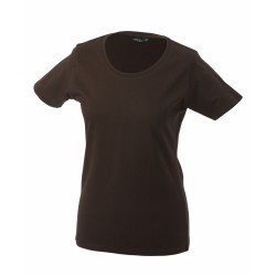 J&N Ladies' Basic-T női póló, barna 3XL