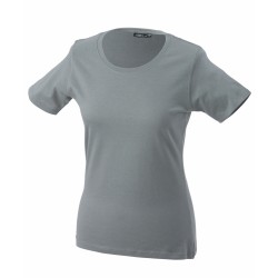 J&N Ladies' Basic-T női póló, szürke XL