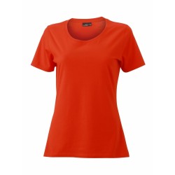 J&N Ladies' Basic-T női póló, piros M