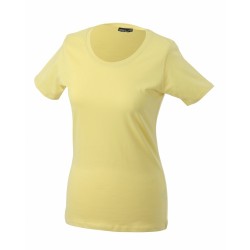 J&N Ladies' Basic-T női póló, sárga S