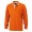 J&N Lifestyle hosszú ujjú galléros póló, narancssárga 3XL