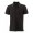 J&N Men's Polo galléros póló, fekete 3XL