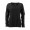 J&N Ladies' Basic Sweat pamut pulóver, fekete XL