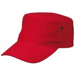 Military Cap, piros 