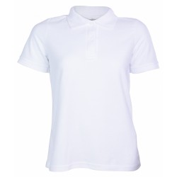 Keya WPS180 női galléros póló, fehér XL