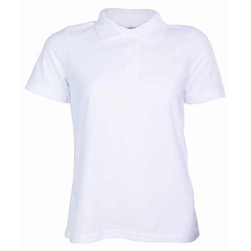 Keya WPS180 női galléros póló, fehér S